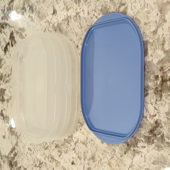 Tupperware Fridge Stackable - three piece with lid - Picture 2 of 6